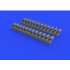 Eduard P-400 exhaust stacks (Eduard)