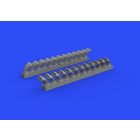 Eduard P-400 exhaust stacks (Eduard)