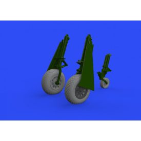 Eduard P-51D wheels diamond tread 2 (Eduard)
