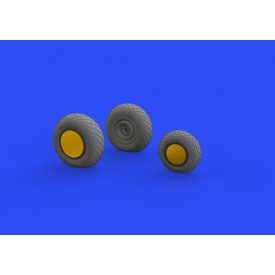 Eduard P-38F/ G wheels (Tamiya)