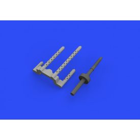 Eduard P-38F/ G gun barrels (Tamiya)