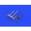 Eduard P-38F/G gun barrels for Tamiya műgyanta repülő kiegészítő