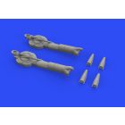 Eduard P-38F/ G superchargers (Tamiya)