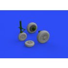 Eduard F-104 wheels late (Kinetic Model)