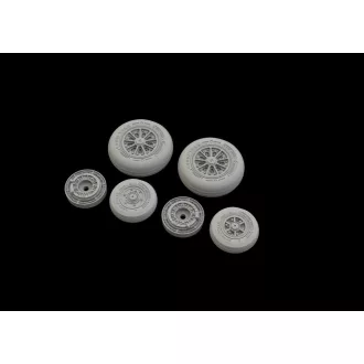   Eduard F-104 wheels late for Kinetic műgyanta repülő kiegészítő