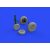 Eduard F-104 wheels late (Kinetic Model)