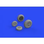 Eduard F-104 wheels late (Kinetic Model)