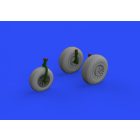 Eduard A-26/ B-26 Invader wheels (ICM)