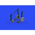 Eduard Mirage IIIC wheels (Eduard)