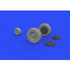 Eduard Mirage IIIC wheels (Eduard)