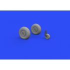 Eduard He 111 early wheels (ICM)