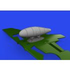 Eduard Bf 109K external fuel tanks (Eduard)