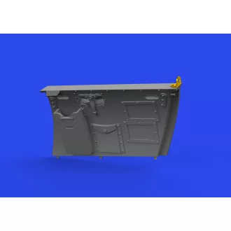   Eduard Hurricane Mk.II cockpit door PRINT ARMA HOBBY műgyanta repülő kiegészítő