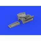 Eduard F-16C wheel bays early PRINT KINETIC műgyanta repülő kiegészítő