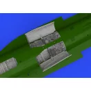 Eduard F-16C wheel bays early PRINT KINETIC műgyanta repülő kiegészítő