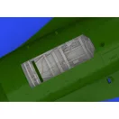 Eduard F-16C wheel bays early PRINT KINETIC műgyanta repülő kiegészítő