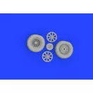 Eduard F4U wheels MAGIC FACTORY műgyanta repülő kiegészítő