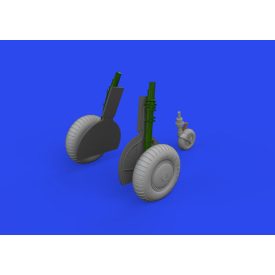 Eduard Bf 108 wheels (Eduard)