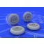 Eduard MiG-15 wheels for Eduard műgyanta repülő kiegészítő