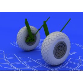 Eduard B-17G wheels (REVELL)