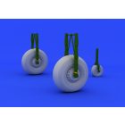 Eduard Lancaster wheels (AIRFIX)