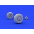 Eduard Lancaster wheels (AIRFIX)