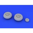 Eduard Lancaster wheels (AIRFIX)