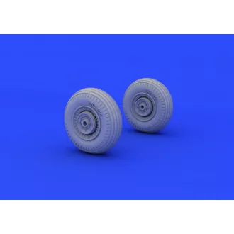   Eduard II-2 wheels for Tamiya műgyanta repülő kiegészítő