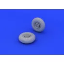 Eduard II-2 wheels for Tamiya műgyanta repülő kiegészítő