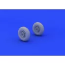 Eduard II-2 wheels for Tamiya műgyanta repülő kiegészítő