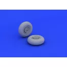 Eduard II-2 wheels for Tamiya műgyanta repülő kiegészítő