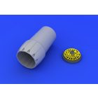 Eduard F-16CJ Block 50 exhaust nozzle (TAMIYA)