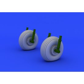 Eduard C-47 wheels (AIRFIX)