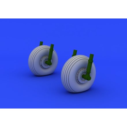 Eduard C-47 wheels (AIRFIX)