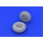 Eduard C-47 wheels (AIRFIX)