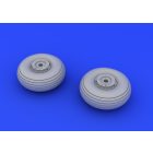 Eduard C-47 wheels (AIRFIX)