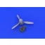 Eduard Fw 190A propeller for Eduard műgyanta repülő kiegészítő