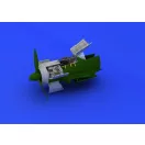 Eduard Fw 190A-8 engine& fuselage guns f.Eduard műgyanta repülő kiegészítő