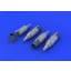 Eduard UB-32 rocket pods műgyanta repülő kiegészítő