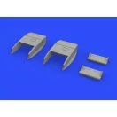 Eduard Spitfire mk.VIII/IX/XVI radiator fairing for Eduard műgyanta repülő kiegészítő