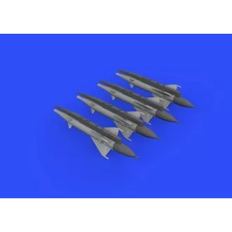   Eduard RS-2US missiles for MiG-21 for Eduard műgyanta repülő kiegészítő