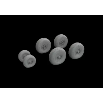   Eduard C-130 wheels for ZVEZDA műgyanta repülő kiegészítő
