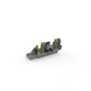 Eduard Tornado GR.1 cockpit for EDUARD/REVELL műgyanta repülő kiegészítő