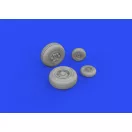 Eduard Tornado wheels for REVELL műgyanta repülő kiegészítő