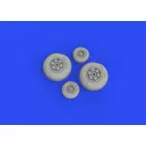Eduard Tornado wheels for REVELL műgyanta repülő kiegészítő