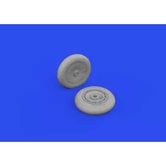 Eduard Fw 190D wheels műgyanta repülő kiegészítő
