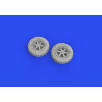   Eduard F4F wheels late PRINT for ARMA HOBBY műgyanta repülő kiegészítő