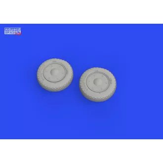  Eduard F4F wheels late w/rims PRINT for ARMA HOBBY műgyanta repülő kiegészítő