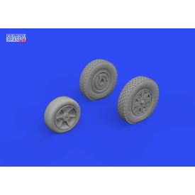 Eduard P-39Q wheels PRINT (Arma Hobby)