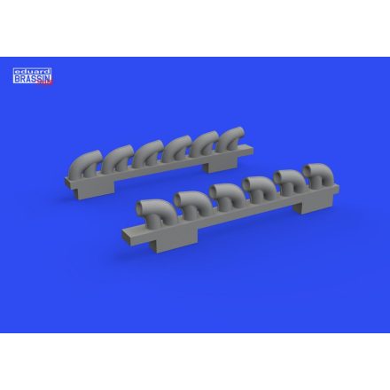 Eduard P-39Q exhaust stacks PRINT (Arma Hobby)